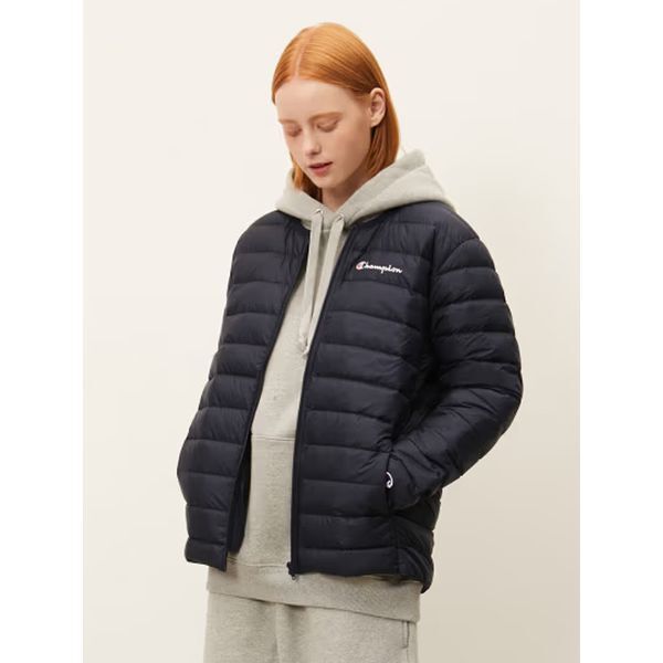 챔피온 [하프클럽/챔피온]Champion 남녀공용 한국별주경량 자켓 네이비 CKJU2F004N2