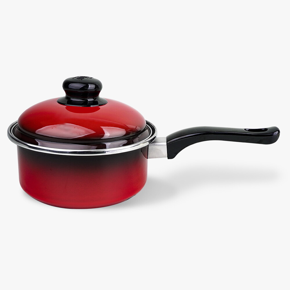 이엘오 ELO 쿡포트 IH 인덕션 빨간 법랑 냄비 편수 18cm