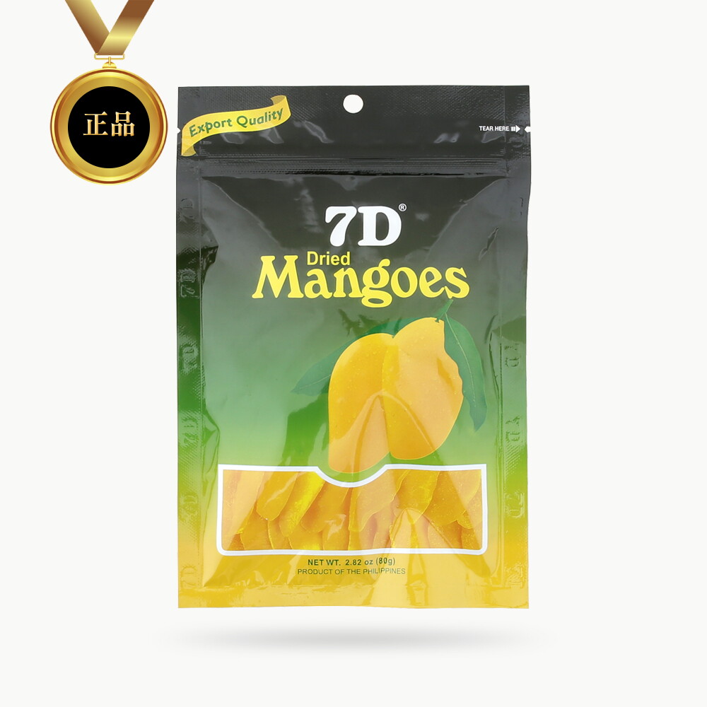 본타몰 7D 건망고 80g 말린 건조 과일 세븐디 망고 말랭이 건과일 필리핀 간식