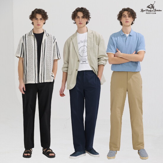 [RCBPC]O RCB POLO CLUB 26SS 남성 시어서커 팬츠 3종