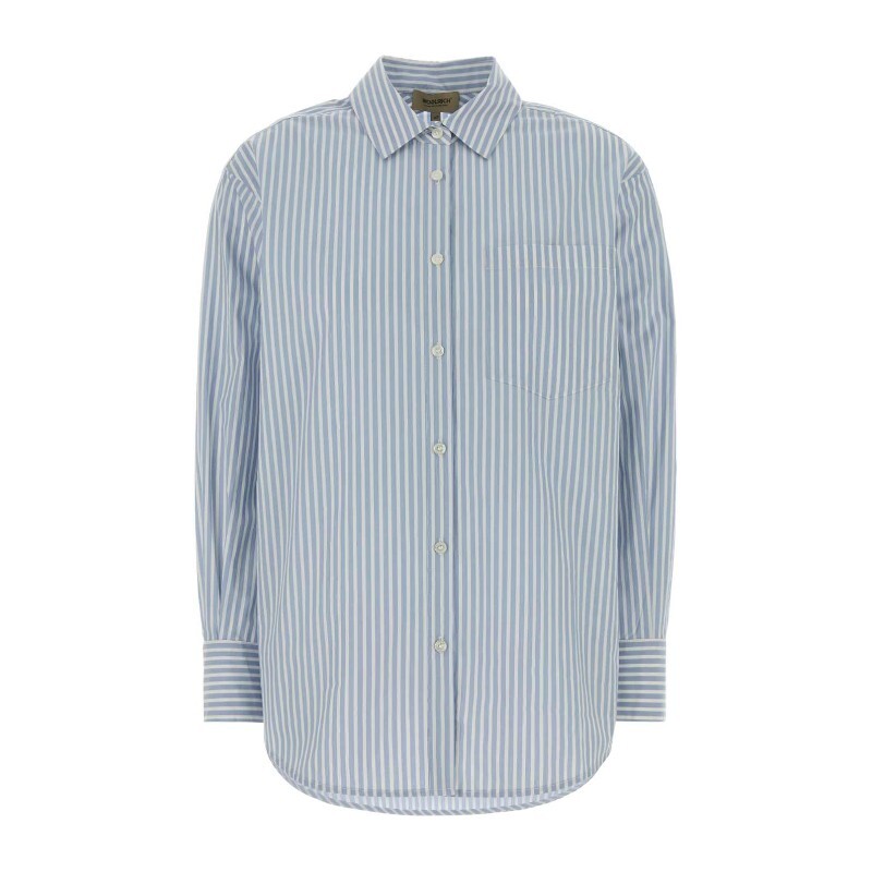 WOOLRICH 울리치 울리치 스트라이프 체스트 포켓 셔츠 CFWWSI2022FRUT5378 31199
