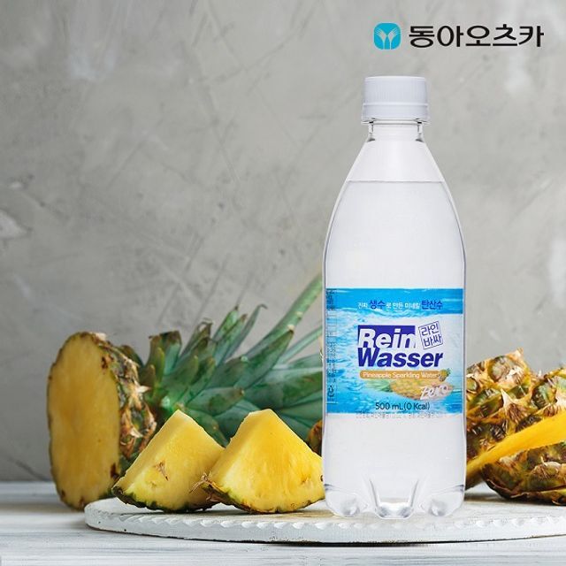 오너클랜 행사 동아 라인바싸 탄산수 파인애플 500ml x 40입