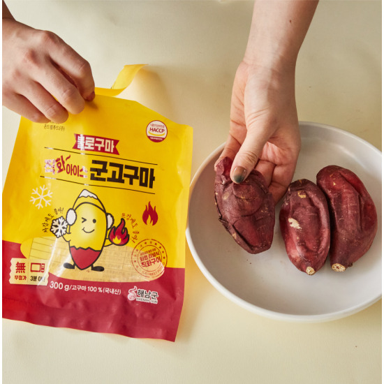 [기타]불로구마 소포장 300g(2~3개입/이지컷) X 9봉