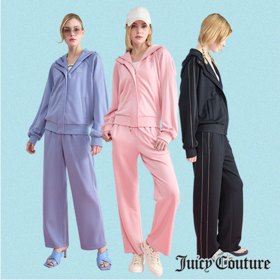 [쥬시꾸뛰르(엑티브웨어)]쥬시꾸뛰르 JUICY COUTURE 셋업 1세트 (2종)