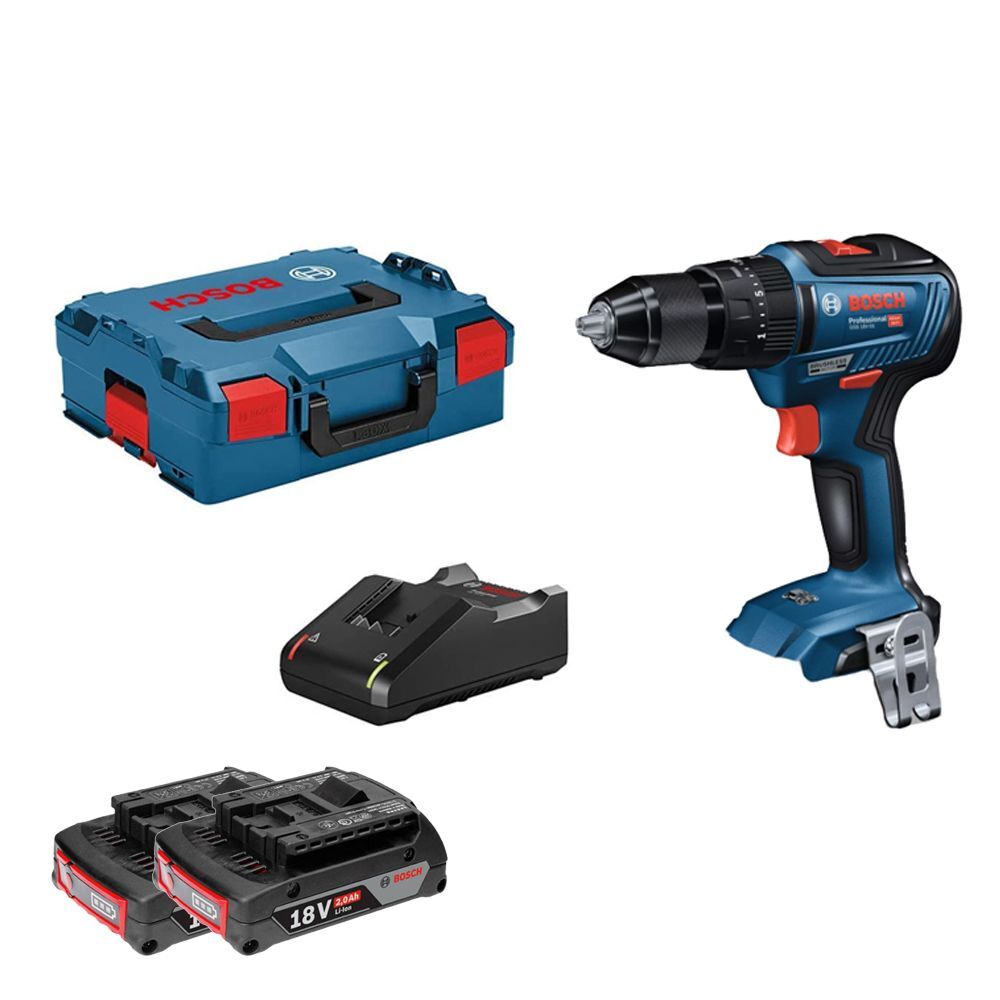 지오벤처스 보쉬/GSB 18V-55/충전 드릴 드라이버/전동드릴/전동드라이버/2.0Ah/풀세트