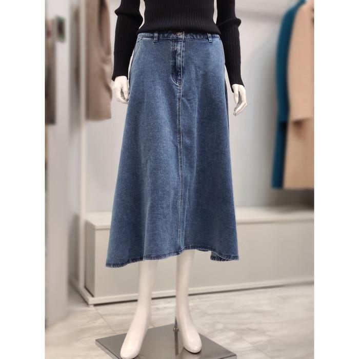 베스띠벨리 베스띠벨리 세이브존02 기모 청 스커트 BL-SKX2362-0