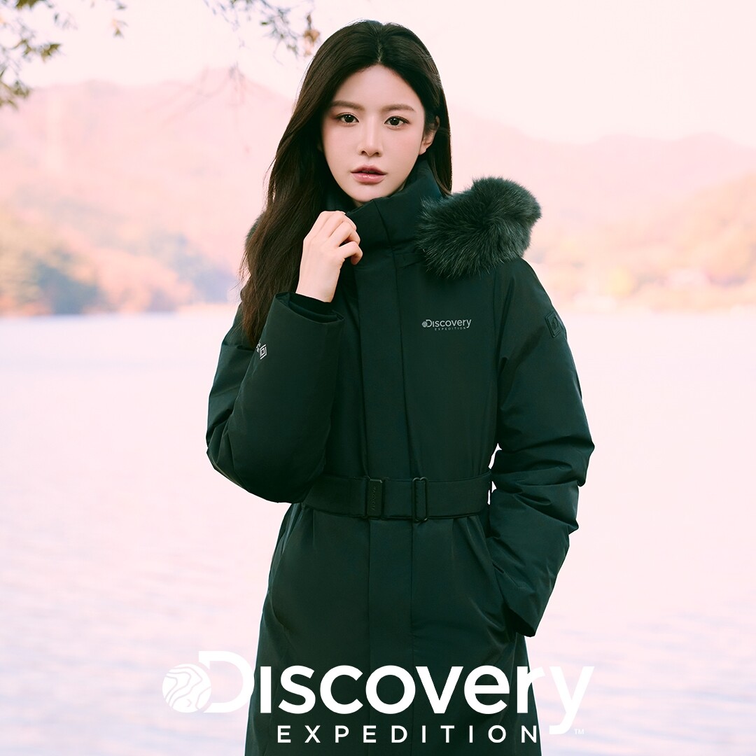 디스커버리(정상) (여성) 루이크 고어 윈드스토퍼 코트형 롱패딩 DWDJ9B036
