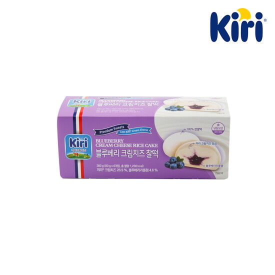 [끼리]끼리 크림치즈 찰떡 블루베리 6입 1BOX