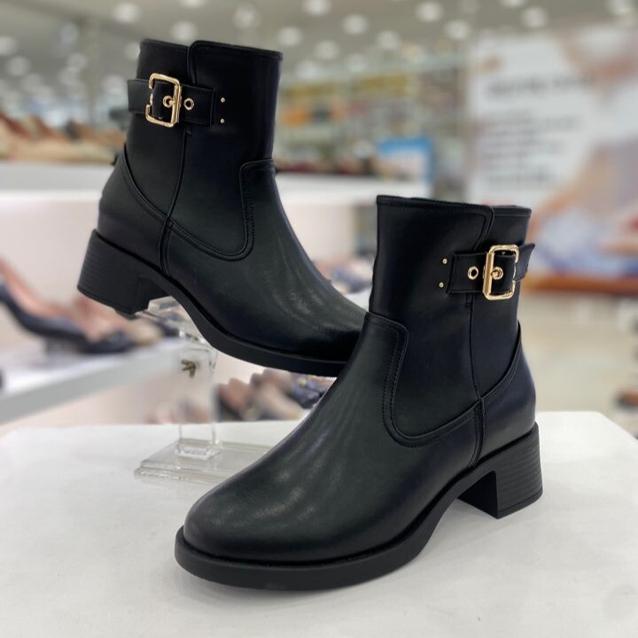 에스콰이아 (패플) [에스콰이아]여성 미들 퍼 부츠 YAEWMB948BK HSGF1A GN