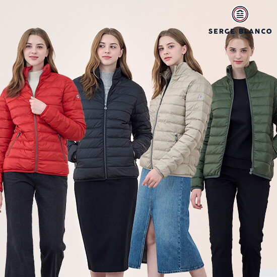 [세르즈블랑코][프랑스브랜드] 세르즈블랑코 24FW 남녀공용 웜패딩 점퍼 1종