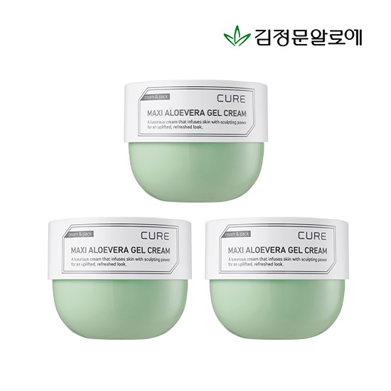 [김정문알로에] 맥시 알로에베라 겔크림 250ml*3개