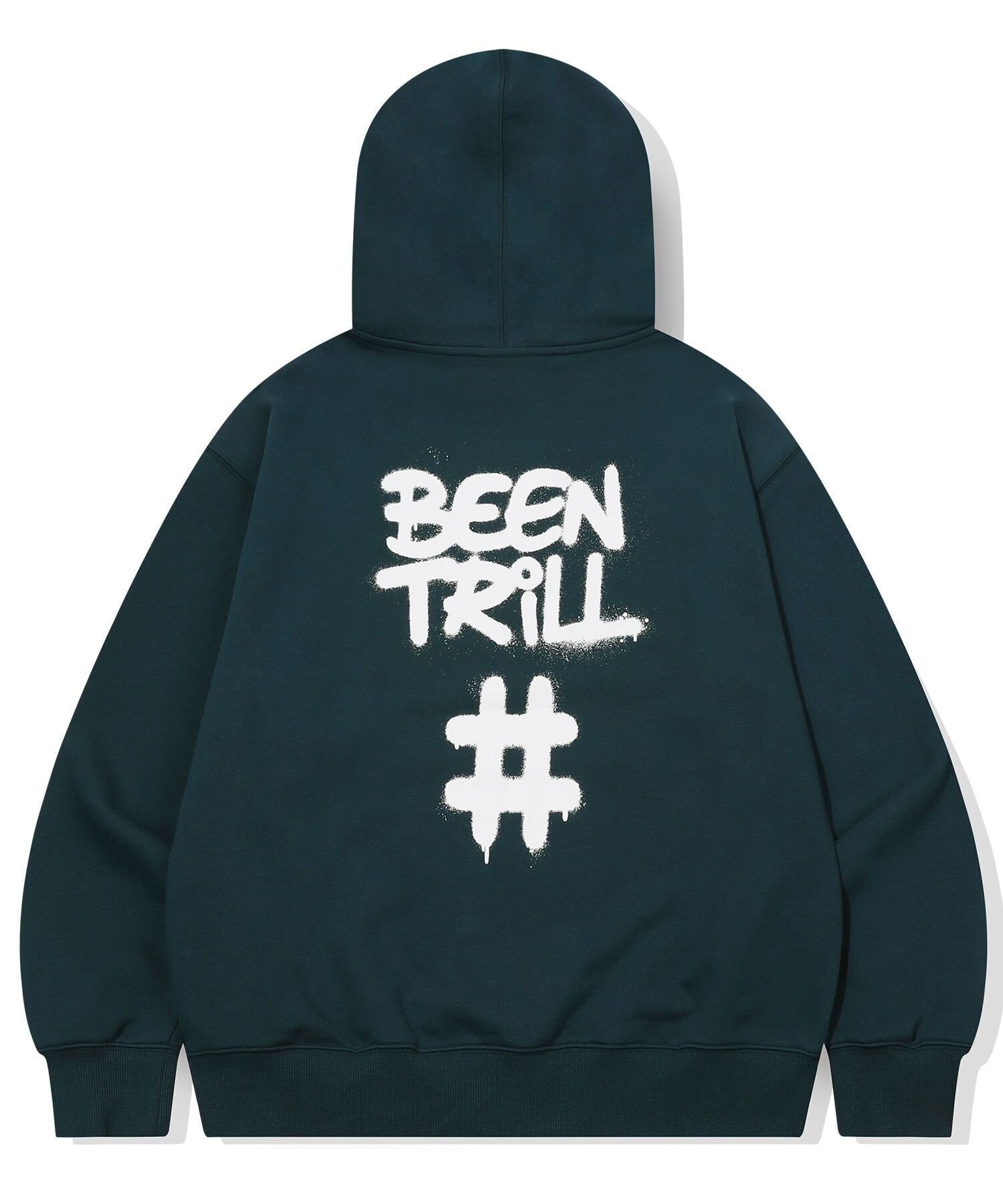 빈트릴 [빈트릴][빈트릴] 스프레이 해시태그 후드 그린 BA253HM005GE_IC