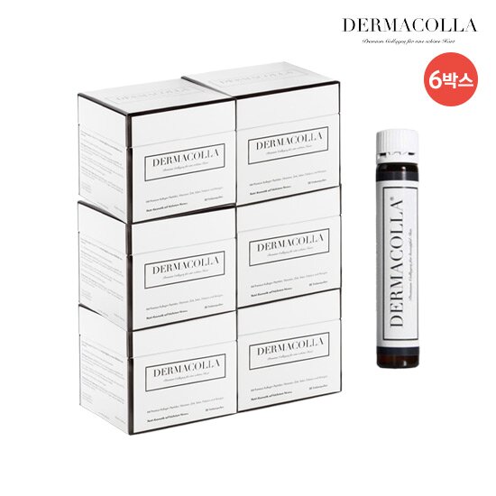 [6개월분]더마콜라 콜라겐 25ml*30병*6박스