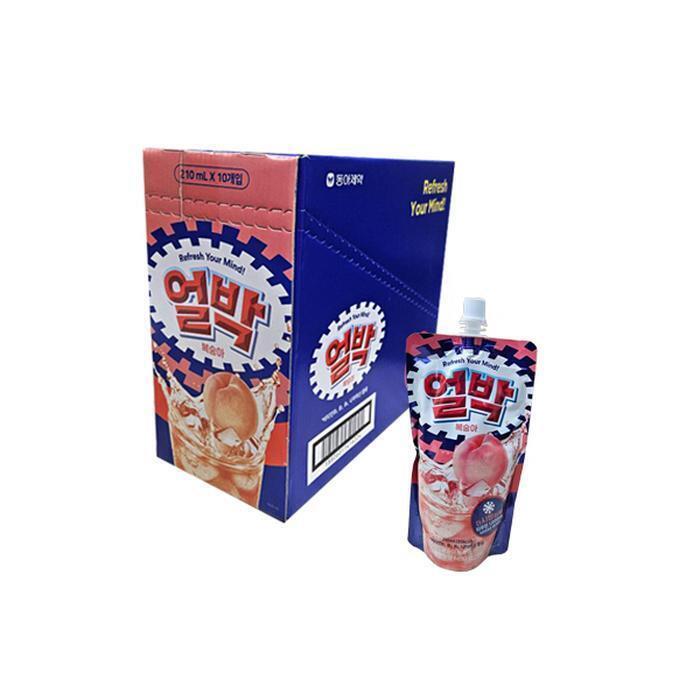 동아제약 [동아제약]동아제약 얼려먹는 박카스 얼박 복숭아맛 210ml 10개 소비기한 26년07월07일F (46805499)