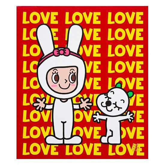 [아트놈/원화] 708_LOVE (53 x 45.5)