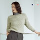 [LBL](25FW) 이태리 파비아노社 알파카 블렌디드 케이블 니트