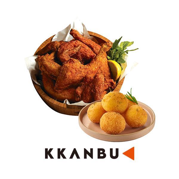 깐부치킨 [깐부치킨] 바삭한식스팩 & 고구마치즈볼(5ea)