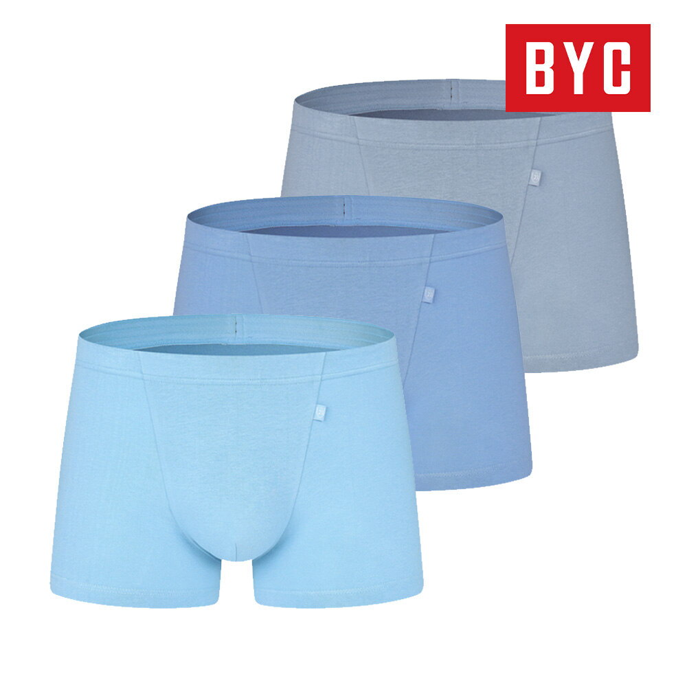 BYC BYC [BYC]BYC 남성 하이앤노블 면스판 80수 수피마 드로즈 세트 3매입 MNS5005