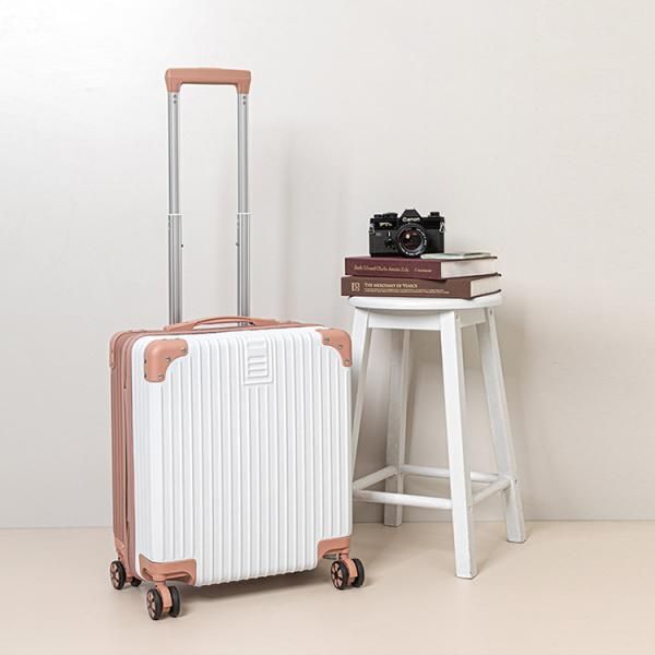 교보문고 디자인에버 레트로 미니캐리어 기내용 여행용 18인치 캐리어