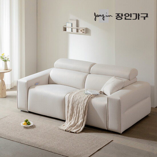[장인가구](착불) 조디 3인용 제로월 양방향 전동 리클라이너 패브릭 소파