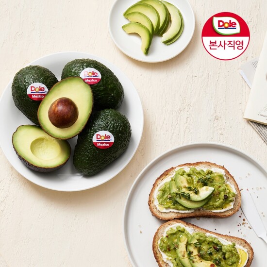 [돌][Dole 본사직영] 아보카도 대과 10개 2.2kg (개당 220g 내외)