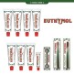 [EUTHYMOL][싱글] 치약 120gX7개+치약 20gX1개+칫솔2개+스퀴져1개