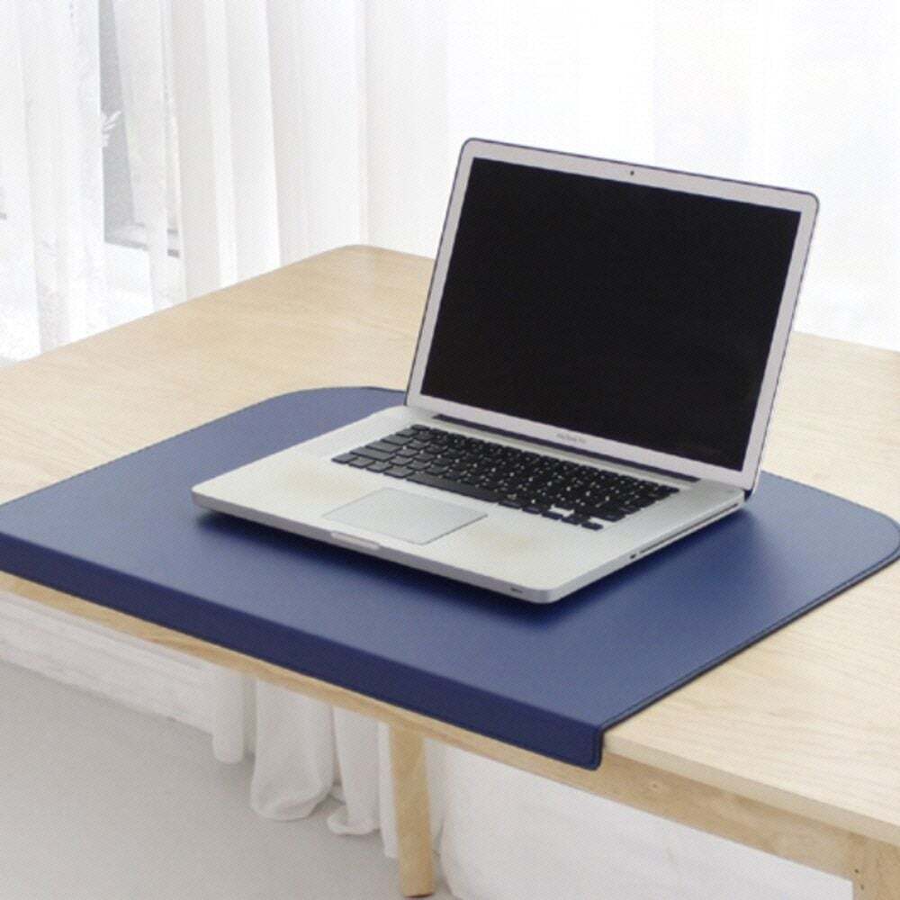 지오벤처스 재택근무 책상 보호 패드 강력 고정 매트 남색 데스크 러너