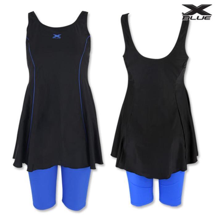 셀러허브잡화 엑스블루 여자 스파 워터파크용 치마 수영복 Z1635 여성