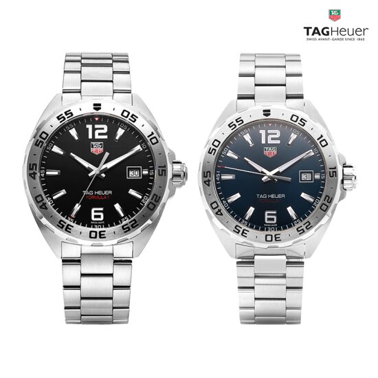 포뮬러1 실버메탈 41mm (WAZ1118.BA0875, WAZ1112.BA0875)