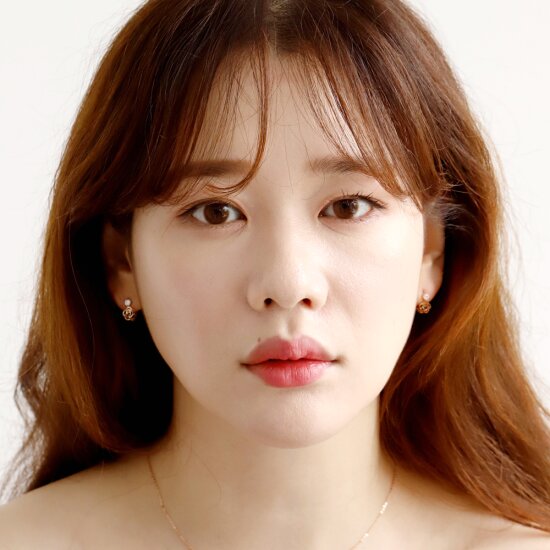 [프리스카제이] 14K 럽 로즈 귀걸이