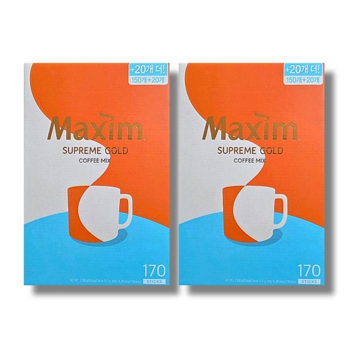 경상남도 창원시 의창구 반계로 40 셀러허브 식품 [보리담다] 맥심 골드 13.5g 170개입 2박스