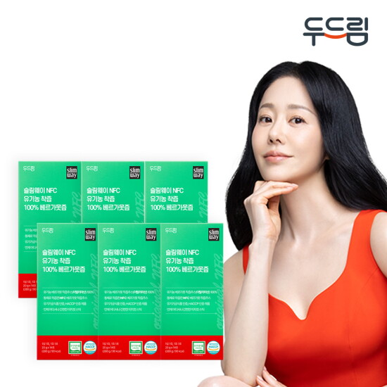 [두드림][두드림] 슬림웨이 NFC 유기농 착즙 100% 베르가못즙 X 6박스(12주분)