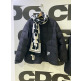 [꼼데가르송][꼼데가르송] CDG 로고 니트 머플러 (블랙)