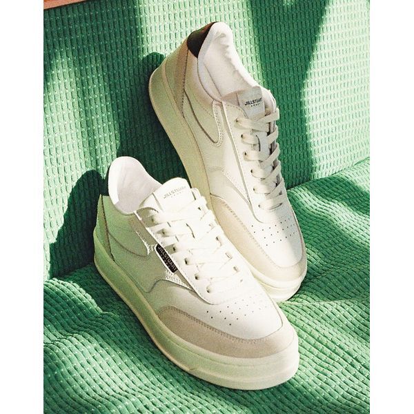 질스포츠(하프) [하프클럽/질스튜어트스포츠]JILL SPORTS 남여공용 블랙 가죽 스니커즈 JESO2F573BK