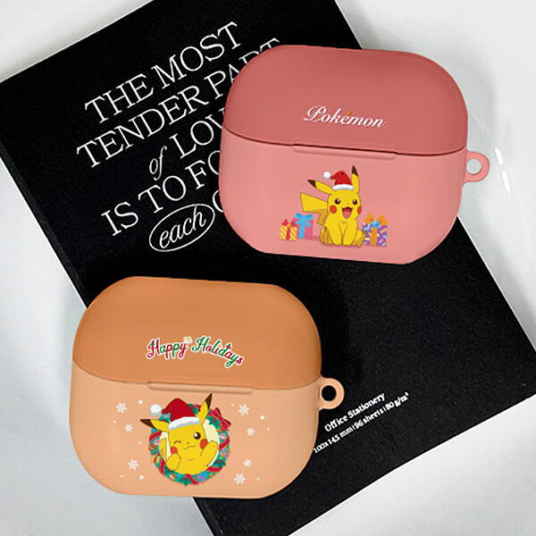 코쿼드 아트박스 아트박스/원스 C포켓몬 피카츄 크리스마스 버즈3/FE/프로 케이스