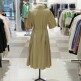 [온앤온(아울렛)]루즈핏 카라넥 벨티드 플리츠포인트 NJW4AO709