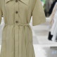 [온앤온(아울렛)]루즈핏 카라넥 벨티드 플리츠포인트 NJW4AO709