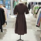 [온앤온(아울렛)]루즈핏 카라넥 벨티드 플리츠포인트 NJW4AO709
