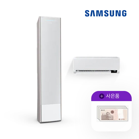 [렌탈]삼성전자 [렌탈] 삼성 비스포크 무풍 멀티에어컨 갤러리 17+6평형 AF17BX738WSRS 월78500원 5년약정/60개월 의무사용