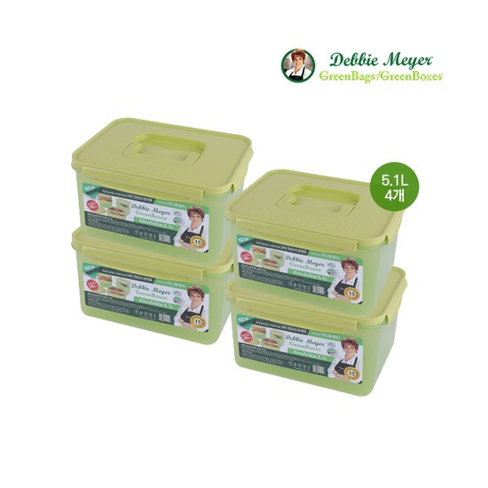 [데비마이어]★대용량★ 데비마이어 유산균 833 김치통 4종 (5.1L*4개)