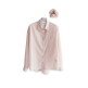 [비바셔스]Sillage See-Through Stripe Shirt PINK