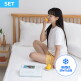 [마이하우스][7일무료체험][세트] 콜드맥스 쯔누가 냉감 쿨링 여름 패드+베개커버 L/K