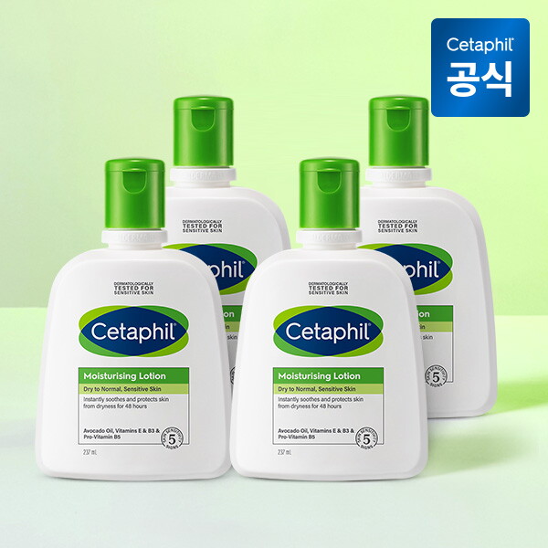세타필 세타필 모이스춰라이징 로션 237ml 4개