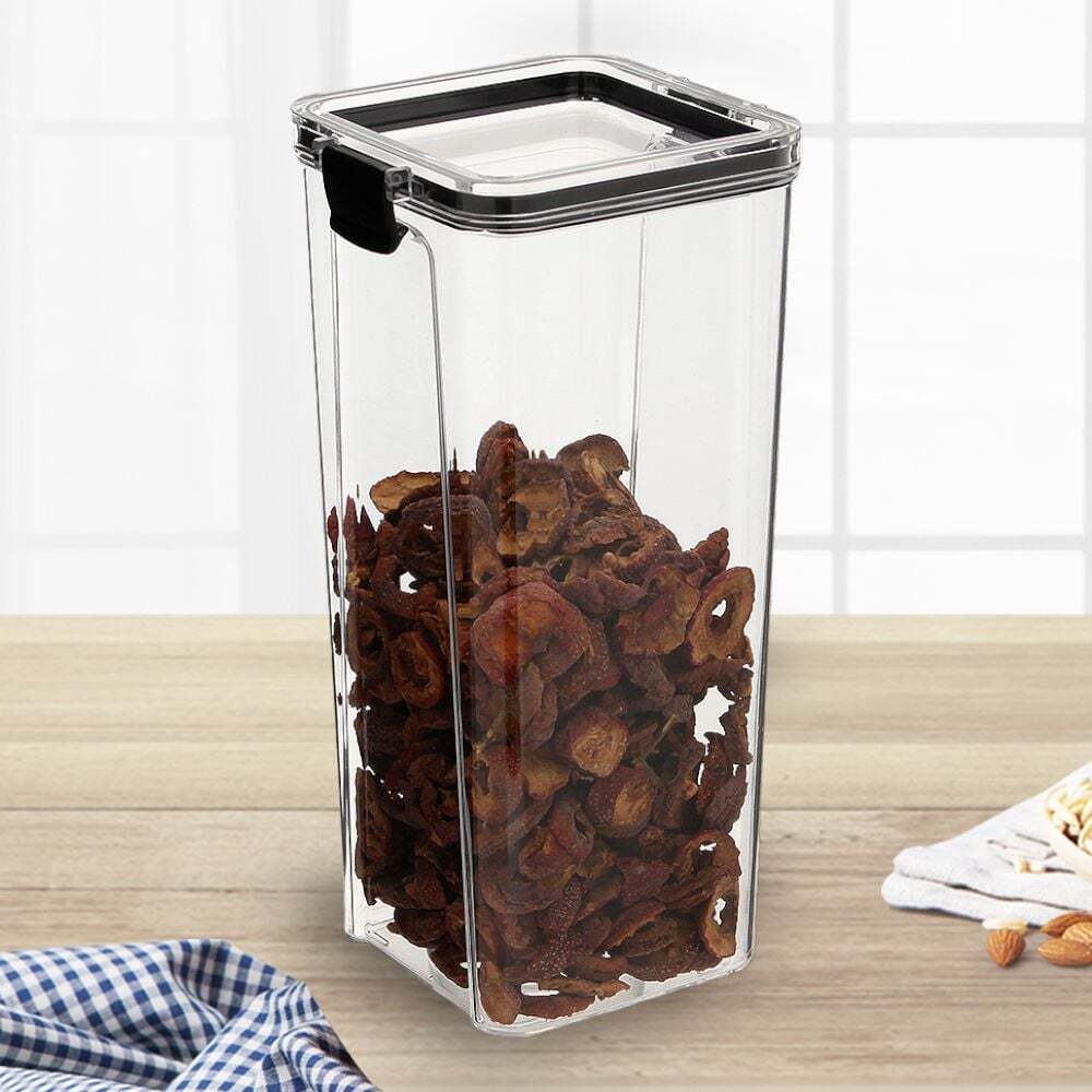 지오벤처스 투명 장아찌통 면 보관용기 김치통 밀폐 파스타면주전자