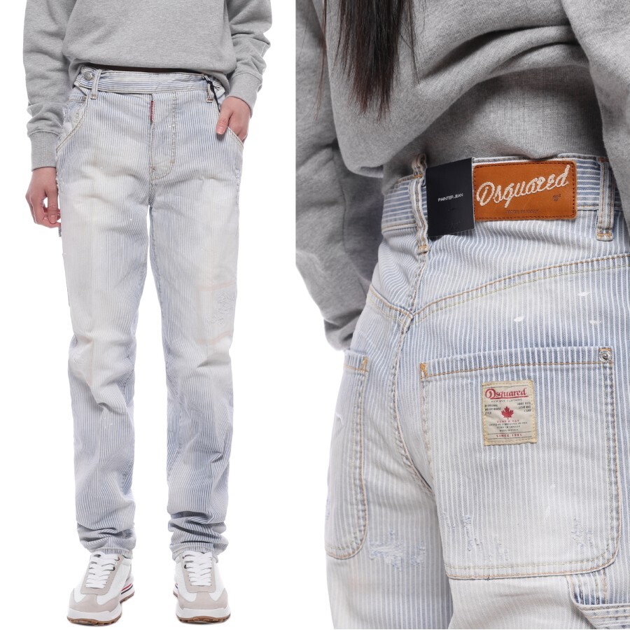 Dsquared2 [AK원주점] [디스퀘어드2] 여성 페인터 데님 팬츠 (S72LA0567 S41906 001F)