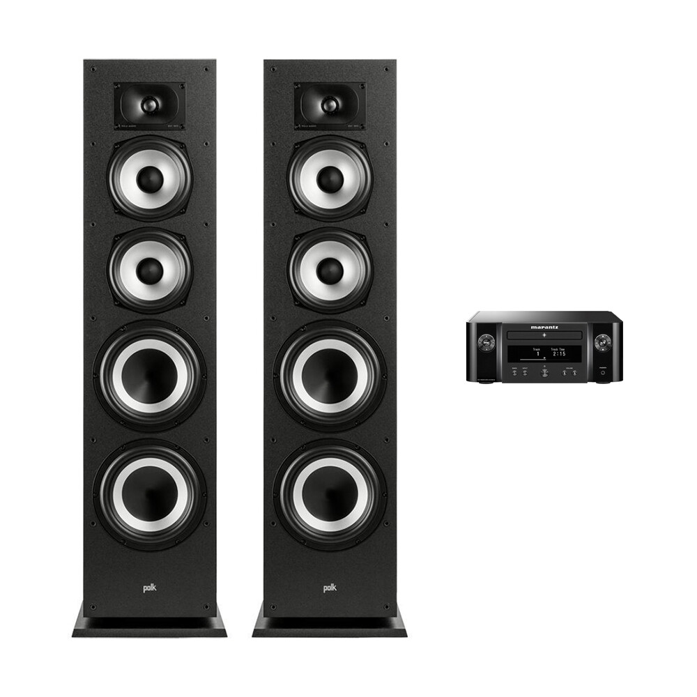 MARANTZ 마란츠 M-CR612 + 폴크오디오 XT70 분리형 하이파이 오디오 세트