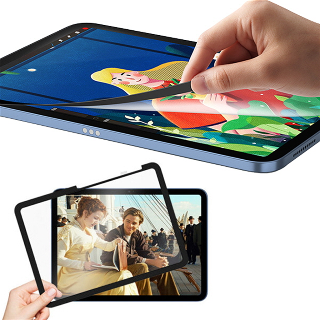 수나르 수나르 아이패드 11세대 10세대 A16 10.9 호환 종이질감 나노흡착 탈부착 저반사 지문방지 태블릿 보호필름