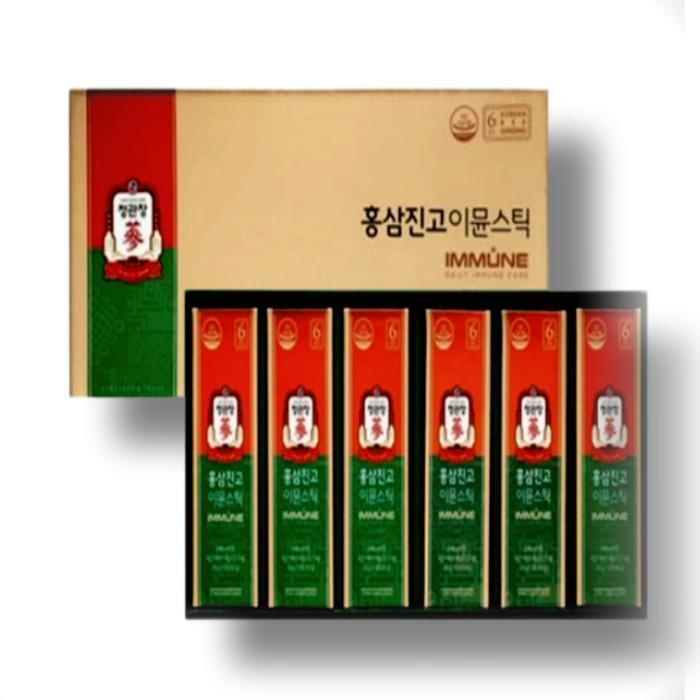 셀러허브 식품 홍삼진고 이뮨스틱 10g x 30포 7박스