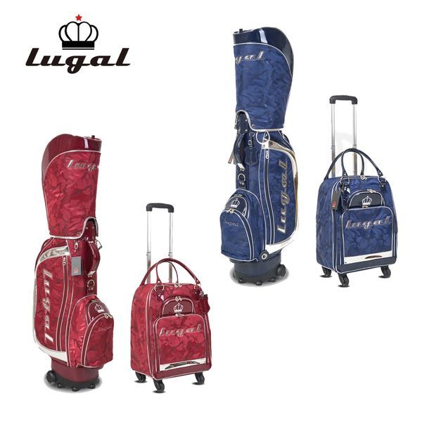 (주)에스브릿지 하프클럽(레저) [하프클럽/기타]루갈 경량 바퀴형 캐디백 보스턴백 세트 남성용 여성용 커플 국내 생산
