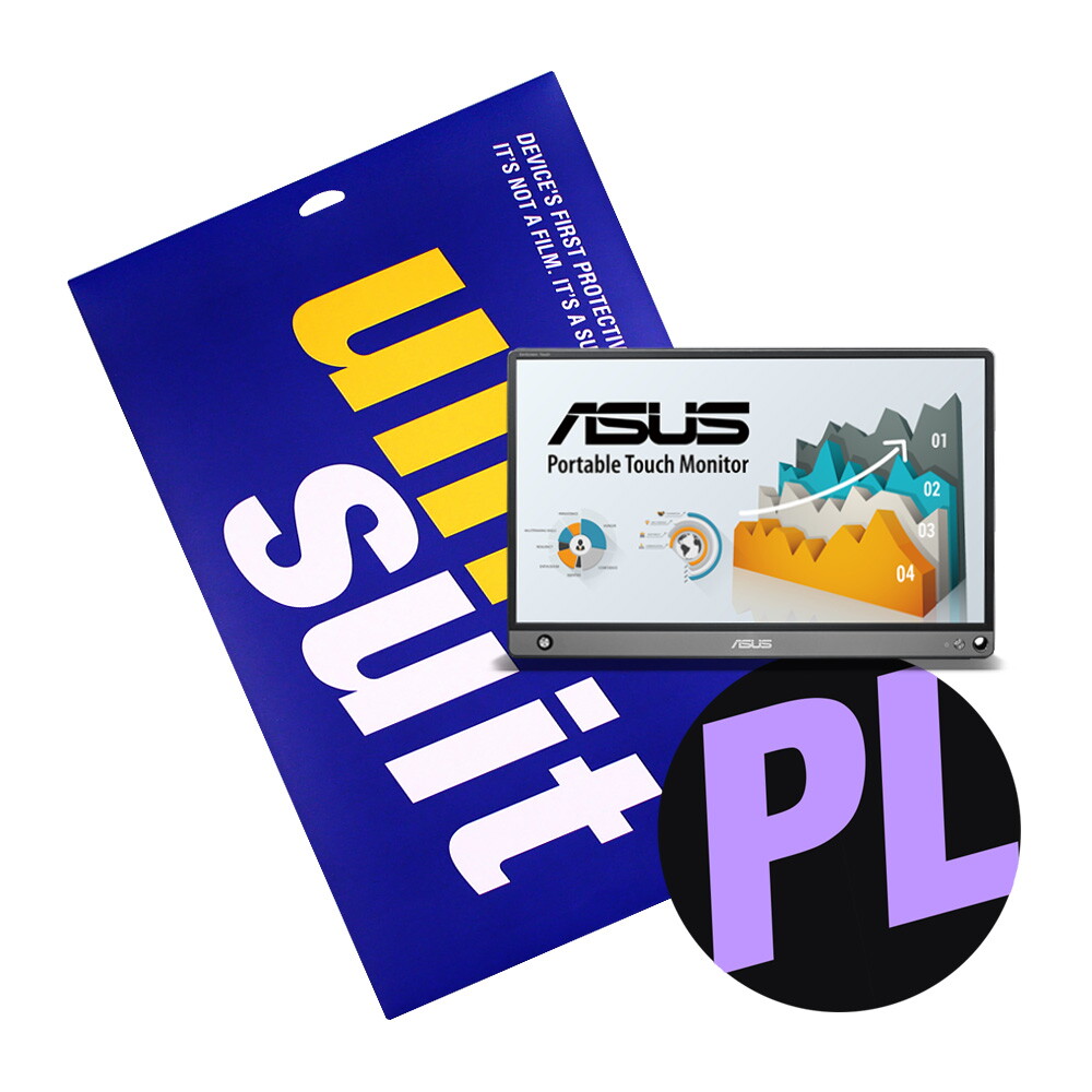 모이다 유니슈트 유니슈트 에이수스 젠스크린 터치 MB16AMT 종이질감 스케치 액정보호필름 2매